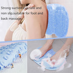 Shower Foot and Back Scrubber Mat, Wall Mounted Shower Foot Scrubber - Image 4