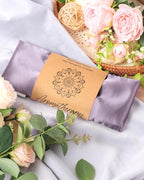 Weighted Eye Mask for Sleep, Meditation, Lavender Eye Pillow Heated for Headache - Image 7