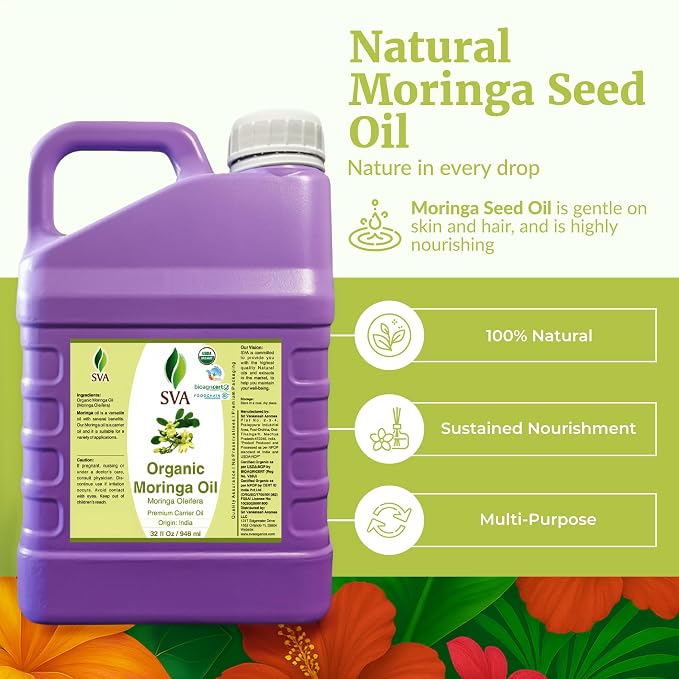 SVA Moringa Seed Oil Organic - Image 2