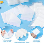 Noverlife 100PCS Disposable Spa Facial Headbands, Elastic Headband Wrap - Image 4