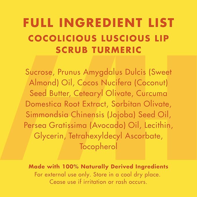 Handmade Heroes Turmeric Lip Scrub - Image 7