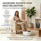 Foot Spa Bath Massager with Heat & Bubbles, Foot Soaking Tub with UV Ozone - Image 2