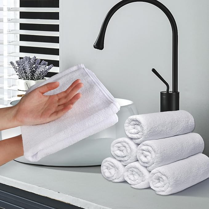 UNIMADE Salon Towels 24 Pack, Super Soft Microfiber Hand Towel, Highly - Image 7