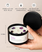 AOOVOO Crystal Soothing Candles Set - Image 5