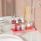 ZHWS Bathroom Vanity Tray for Perfume Decor Toilet Tank Candle Toiletries - Image 5