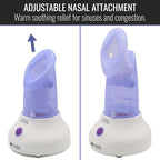 Mabis Steam Inhaler with Adjustable Facial & Nasal Mask - Image 4