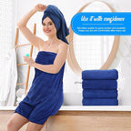 SmoothNovelty 16 Pack Microfiber Bath Towels Bulk 27'' x 60'' Oversized Beach - Image 5