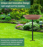 Garbuildman 28 inch Lightweight Birdbaths Antique Decoration Detachable - Image 5