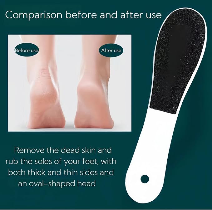10 Pack Foot File, Professional Foot Callus Remover Sandpaper Pedicure Tools - Image 4