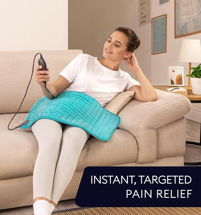 GENIANI Mothers Day Gifts for Mom – Electric Heating Pad for Back, Neck & - Image 8