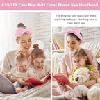 Casoty Pink 6 Pcs Spa Headband, Hair Band - Image 7