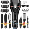 Callus Remover for Feet, 13-in-1 Professional Pedicure Tools Foot Care Kit by CIVYPRO