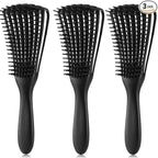 Detangling Brush for Afro American/African 3a to 4c Kinky, Wavy/Curly/Coily Hair by Unknown