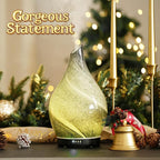 Porseme 280ml Essential Oil Diffuser Glass Color Changing Aroma Air Diffusers - Image 4