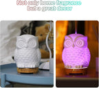Owl Ceramic Aromatherapy Diffuser INRORANS 160ml Stone ultrasonic Cool Mist - Image 9