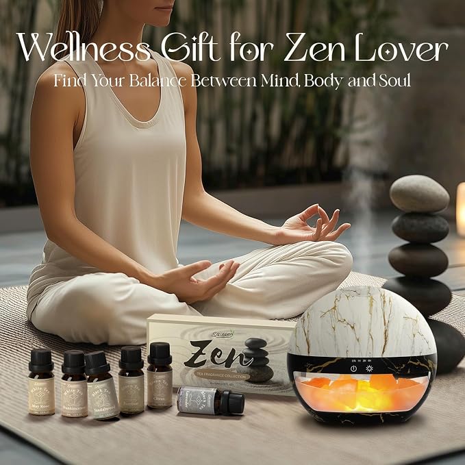 SALUBRITO Zen Fragrance Oil Set, Tea Essential Oil - Image 6