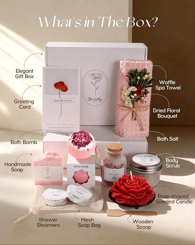 Coralogo Rose Spa Gifts for Women - Image 2