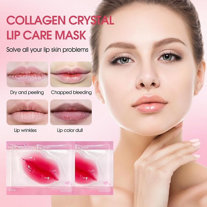30 pieces of Moisturizing Collagen Crystal Lip Mask - Image 2