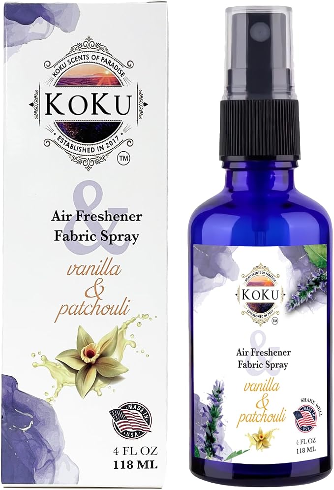 Vanilla Patchouli Air Freshener by KoKuScentsofParadise