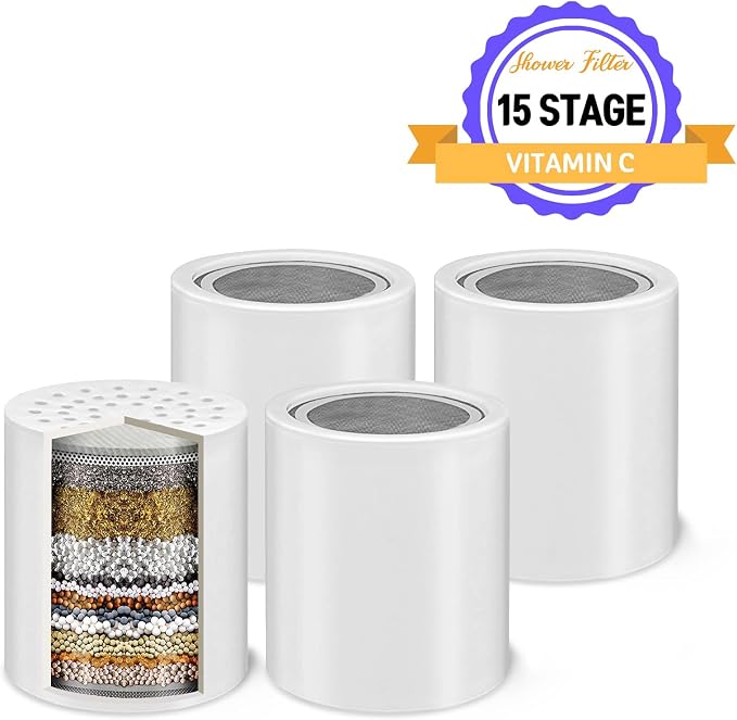 Bath Beyond 15-Stage Shower Filter Replacement Cartridge Shower Filter - Image 2