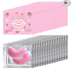 30 Pairs Eye Masks & Lip Masks, Under Eye Patches by Firstfly