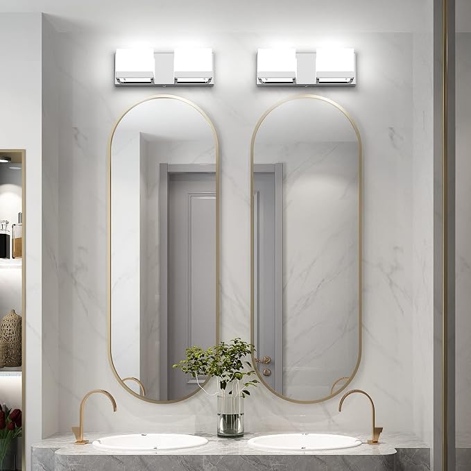 Tipace LED Dimmable Modern 2-Light Vanity Fixture - Image 5
