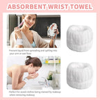 WSYUB Spa Headband and Wristband Set, Face Wash Headband, Makeup Skincare - Image 4