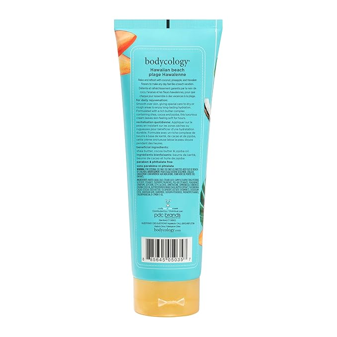 Bodycology Shea Butter Body Cream, Hawaiian Beach, 8 oz - Image 2