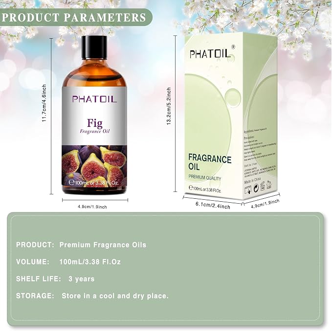 PHATOIL 3.38FL.OZ Fig Fragrance Oils - Image 6