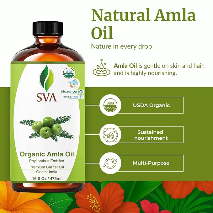 SVA Amla Oil Organic - Image 2