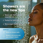 MOXE Shower Mist, Spa Steam Spray, Certified Natural Essential Oils, - Image 3