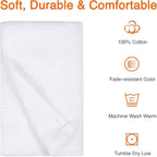 Amazon Basics 8-Pack Soft, Highly Absorbent, Quick-Dry Hand Towels, 100% Cotton - Image 5