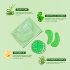 Yeokoe Under Eye Patches for Dark Circles, Puffy Eyes, 20 Pairs Face Masks - Image 3
