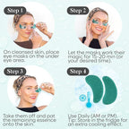 BLOOMORA Aloe Vera Under Eye Patches, - Image 6