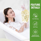Honeycomb Exfoliating Bath Gloves - Image 4