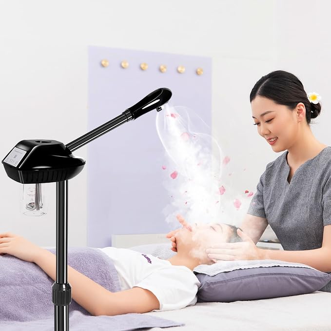 Retain time Facial Steamer, Face Steamer on on Wheels - Image 6