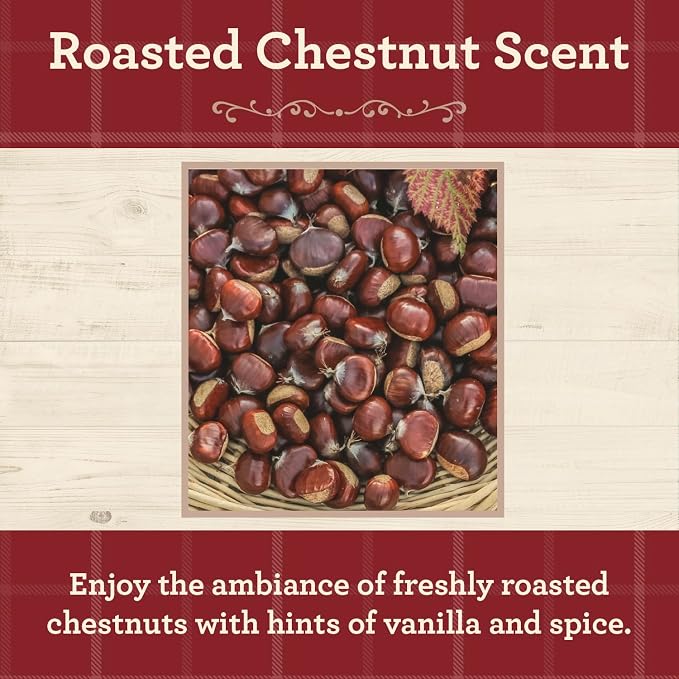 Our Own Candle Company, Roasted Chestnut Scented Mason Jar Candle, 100 Hour - Image 2