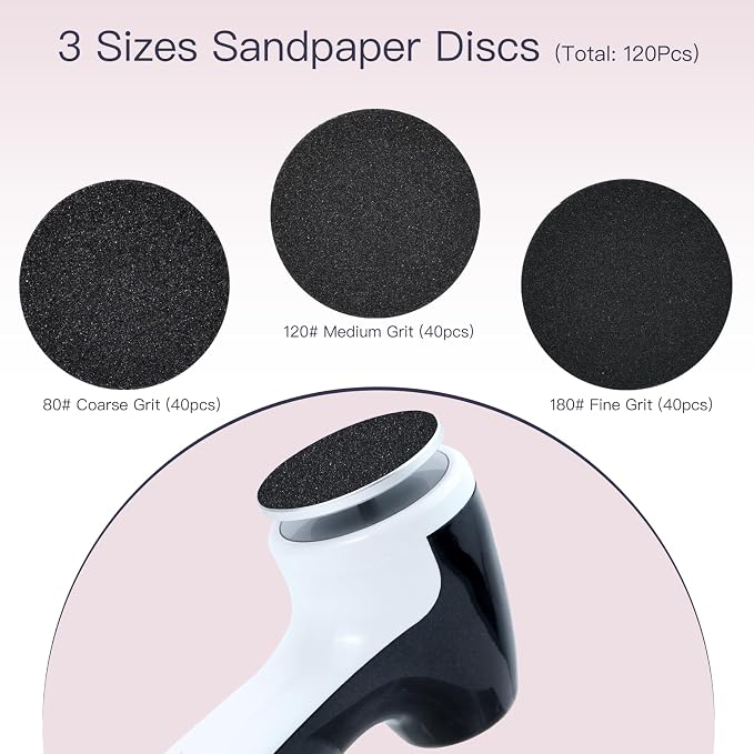 APRELM Rechargeable Electric Foot Callus Remover - Image 5