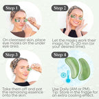 BLOOMORA Green Tea Under Eye Patches - Image 6