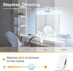 VOLISUN Modern Bathroom Vanity Light 23.6 inch, 14W Dimmable 5CCT Led Bathroom - Image 3