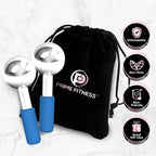 Ice Globes for Facials | Unbreakable Steel Cooling Roller | Cryo Sticks for - Image 5