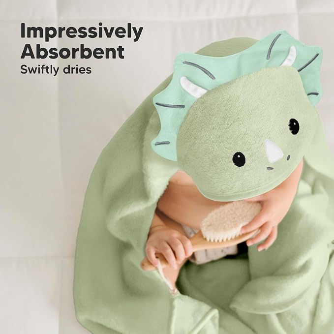 KeaBabies Hooded Baby Towel for Newborn - Image 5