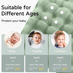 Yoofoss Hooded Baby Towels for Newborn 2 Pack 100% Muslin Organic Cotton Baby - Image 5