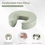 Massage Headrest for Bed, Adjustable Massage Face Cradle at Home, Portable - Image 9