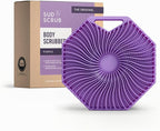 Sud Scrub® Antimicrobial Silicone Body Scrubber, Exfoliating Body Brush by SudScrub