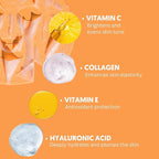 By Nature Vitamin C + Collagen Sheet Face Mask - Image 7