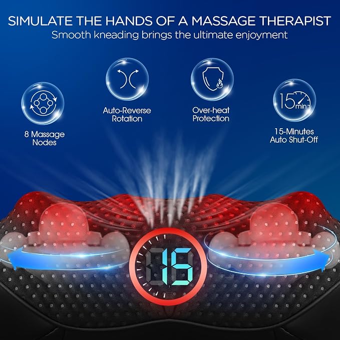 VOYOR-HEALTH Shiatsu Neck and Back Massager - Image 5