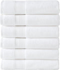 Modern Threads Hotel Collection 6-Pack 100% Ring Spun Cotton, Highly Absorbent by ModernThreads