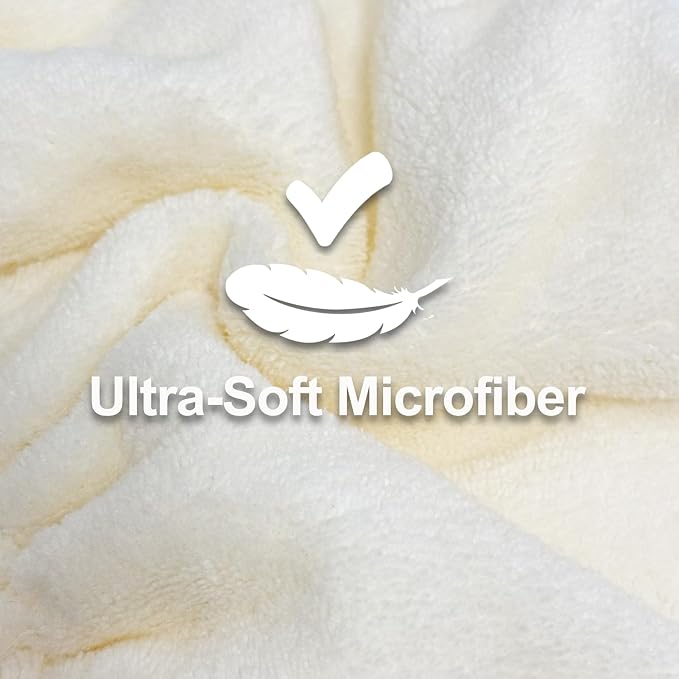 Jseng 3Packs Microfiber Hair Towel - Image 2