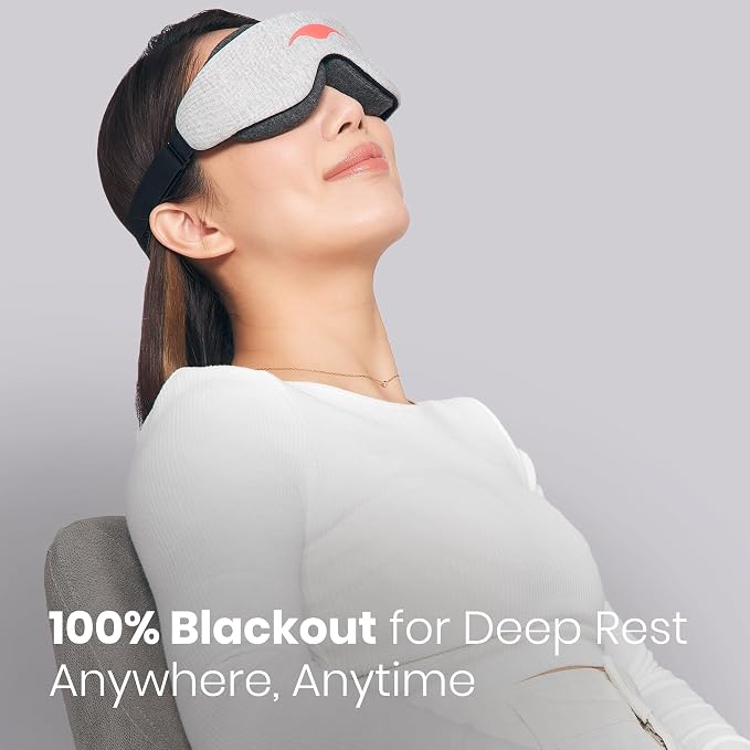 Manta Slim Sleep Mask – Ultra-Light Blackout Eye Mask - Image 2